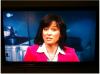 20100204 - Maybrit Illner macht farbliche Schleichwerbung fuer ihren Telekom-Typen.jpg - 